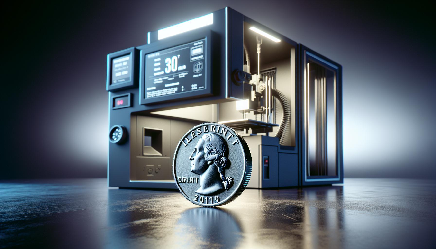 Does a 3D Printed Quarter work in a Machine? Myth or Reality