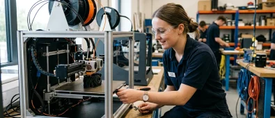 Industrial 3D Printing Training — Certification Guide | 3D-P.eu Industrial 3D Printing Training — Certification Guide | 3D-P.eu (AI Generated Image)