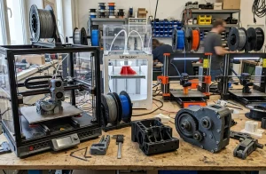 Definitive Guide to 3D Printing — Materials & Tech | 3D-P.eu (AI Generated Image)