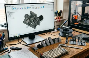 Design for 3D Printing (DfAM) — Engineering Rules | 3D-P.eu (AI Generated Image)
