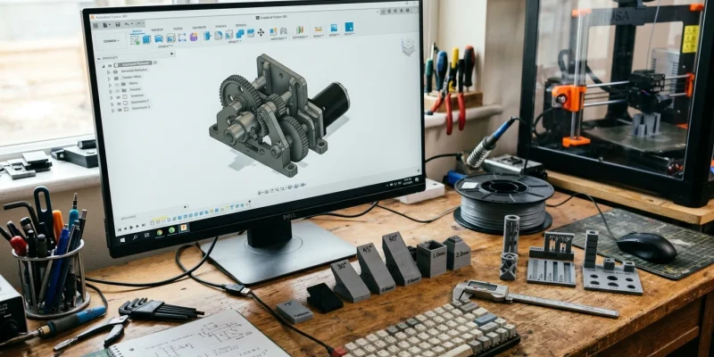 Design for 3D Printing (DfAM) — Engineering Rules | 3D-P.eu (AI Generated Image)