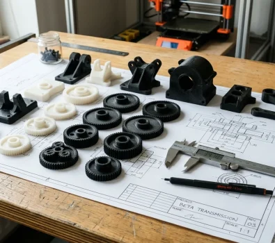 Custom 3D Part Printing — Materials & Tolerances | 3D-P.eu