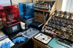Best Resin 3D Printers for Warhammer Miniatures | 3D-P.eu (AI Generated Image)
