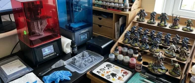 Best Resin 3D Printers for Warhammer Miniatures | 3D-P.eu (AI Generated Image)