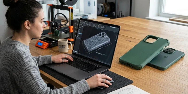 How to Create an iPhone Case Using 3D Printer CAD: Step-by-Step How to Create an iPhone Case Using 3D Printer CAD: Step-by-Step